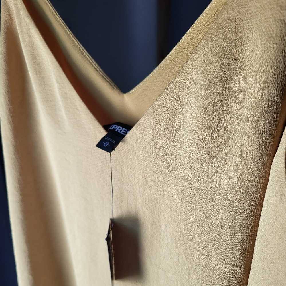 Express Satin Like Tank Top - Picture 4 of 5